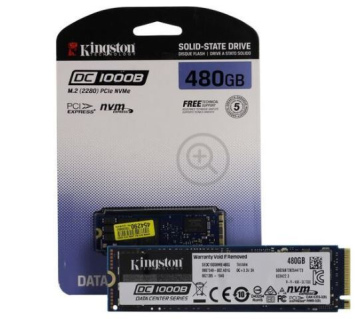 SSD Kingston DC1000B < SEDC1000BM8 / 480G > (480 Гб, M.2 PCI-E, Gen3 x4, 3D TLC)