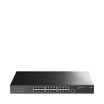 Коммутатор Cudy GS5024S4, 24xLAN 1Gbps, 4xSFP+