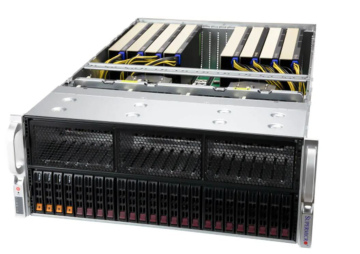  Серверная платформа SuperMicro AS-4125GS-TNRT GPU 2xSP5 24xSFF
