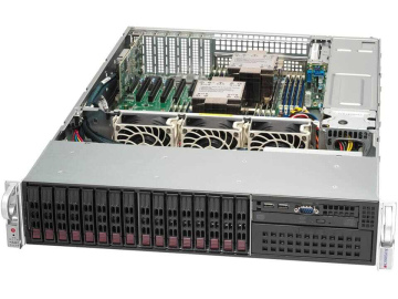 Сервер Supermicro SYS-221P-C9R-5415+, Intel Gold 5415 8 ядер, 128GB ОЗУ, SSD 4x3,84Tb,  2x7,68Tb, 9540-8i глубина 630мм