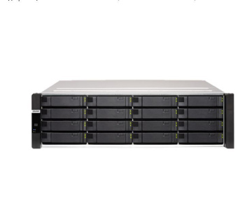 СХД QNAP ES1686dc Сетевой RAID-накопитель, два контроллера, 16 отсеков 3,5"/2,5" SAS 12/6 Гбит/с, стоечное исполнение, 2 блока питания, Intel Xeon,