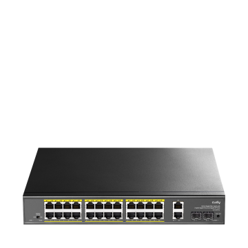 Коммутатор Cudy GS1026PS2, 26xLAN 1Gbps, 2xSFP, PoE