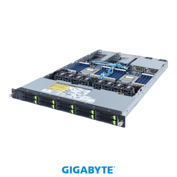 Сервер Gigabyte R182-Z93  2x AMD EPYC 7313  2x 32Gb DDR4 ECC REG   2x 960Gb SATA SSD  1x 9440-8i  2x1Gb/s