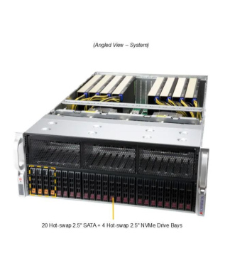 Сервер GPU Supermicro    TGPU-Su-2x9745-12x64-2xA6000ada  Perfomans 2CPU/Thread - 171542/3140